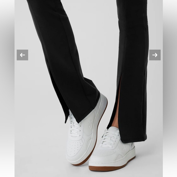 ALO Yoga airbrush high-waist flutter Black Leggings - Picture 14 of 16